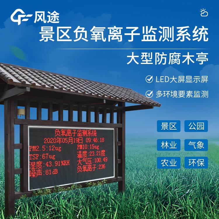 景區(qū)負氧離子監(jiān)測站是干嘛的呢？